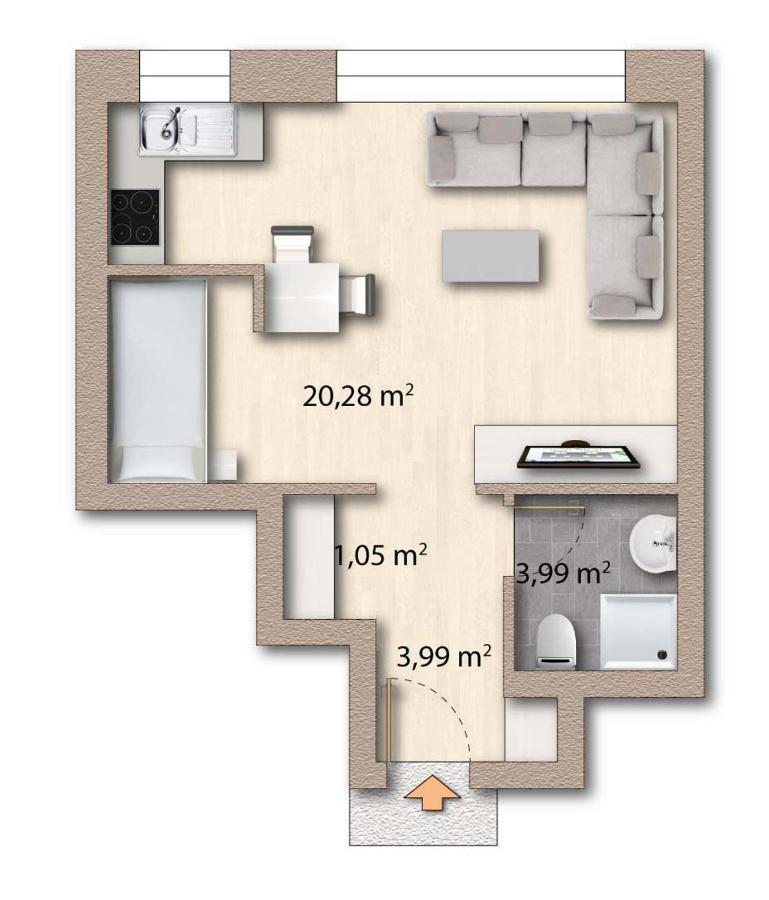 Gluecksburg Ferienwohnung 'Kursnord' Rotenhaus Ngoại thất bức ảnh